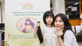 Mỗi mái tóc được hiến đều xuất phát từ trái tim