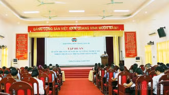 Hội Nông dân tỉnh tổ chức tập huấn về sản xuất nông nghiệp công nghệ cao theo chuỗi giá trị