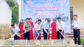 Khởi công xây dựng Trường Mầm non A Lù (điểm trường Chin Chu Lìn)