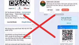Kịp thời ngăn chặn vụ lừa đảo 136,8 triệu đồng qua mạng