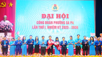 Đại hội đại biểu Công đoàn phường Sa Pa: “Đoàn kết - Dân chủ - Kỷ cương - Đổi mới - Phát triển”