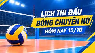 Lịch thi đấu bóng chuyền nữ hôm nay 15/10: Đức Giang đối đầu Hà Nội, Long An gặp Thanh Hóa