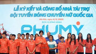 Bóng chuyền Nữ Việt Nam quyết tâm 'đổi màu' huy chương tại SEA Games 33