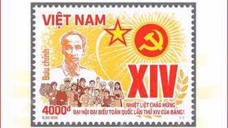 Ý nghĩa việc phát hành đặc biệt bộ tem chào mừng Đại hội XIV của Đảng