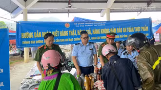 Lào Cai: Phối hợp tuyên truyền phòng, chống hàng giả tại phiên chợ vùng cao