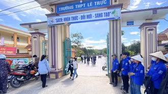 Khởi tố 2 giáo viên trong vụ tiêu cực tại điểm thi THPT ở tỉnh Quảng Trị