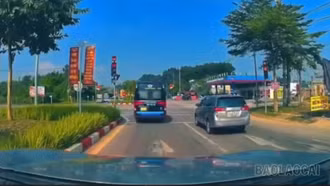 Lào Cai: Xử phạt 19 triệu đồng lái xe khách vượt đèn đỏ qua phản ánh của người dân