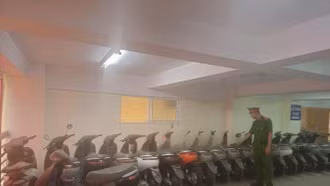 Triệt phá đường dây sản xuất, buôn bán xe máy điện giả nhãn hiệu liên tỉnh
