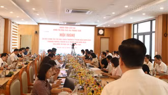 Khối thi đua các xã trung tâm tổ chức hội nghị sơ kết công tác thi đua, khen thưởng 6 tháng đầu năm