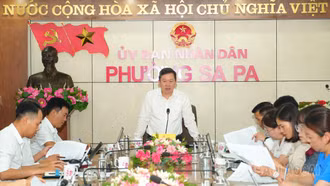 Sở Dân tộc và Tôn giáo làm việc với phường Sa Pa về Chương trình mục tiêu quốc gia giai đoạn 2026 - 2030
