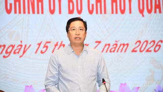 Thượng tá Lương Hoàng Giang nhận nhiệm vụ Chính ủy Bộ Chỉ huy Quân sự tỉnh Lào Cai