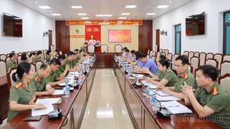 Hội nghị liên ngành triển khai thực hiện làm sạch cơ sở dữ liệu căn cước can phạm và cơ sở dữ liệu lý lịch tư pháp