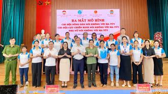Xã Cốc San ra mắt các mô hình “Nói không với ma tuý”