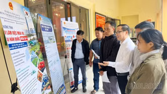 Trung tâm Dịch vụ tổng hợp Nội vụ tỉnh tổ chức phiên giao dịch việc làm tại xã Y Tý