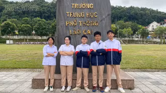 Trường THPT Lào Cai giành 2 huy chương Đồng tại cuộc thi khoa học quốc tế ISIF 2025