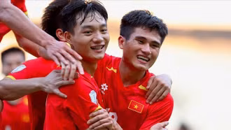 Hai sao trẻ U23 Việt Nam được Ban tổ chức U23 Đông Nam Á vinh danh