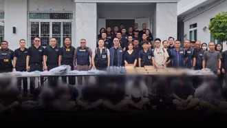 Cảnh sát Thái Lan - Hàn Quốc triệt phá đường dây lừa đảo xuyên quốc gia, bắt 13 nghi phạm