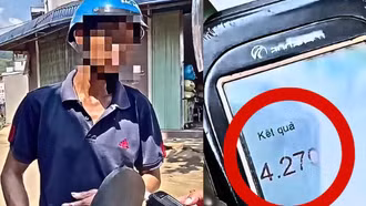 Tài xế vi phạm nồng độ cồn gấp 10 lần mức cao nhất khai gì?