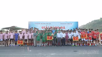 CLB Bóng đá trẻ Bảo Thắng vô địch Giải bóng đá khối THPT tỉnh Lào Cai năm 2026
