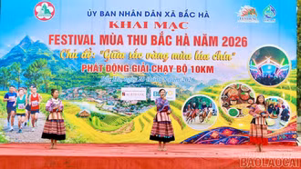 Khai mạc Festival Mùa Thu Bắc Hà năm 2026