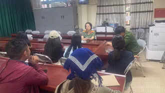 Công an xã Trịnh Tường kịp thời ngăn chặn 4 học sinh bị dụ dỗ bỏ học đi làm thuê