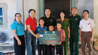 Trịnh Tường: Thăm hỏi, trao 41 triệu đồng hỗ trợ gia đình nạn nhân bị đuối nước