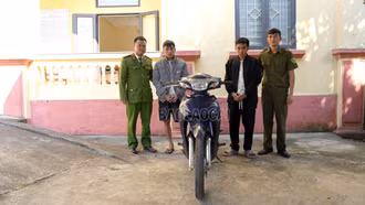 Công an xã Quy Mông bắt 2 đối tượng trộm cắp tài sản