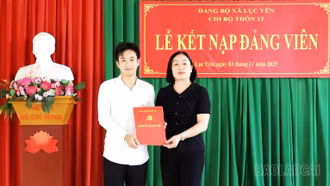 Đảng bộ xã Lục Yên phấn đấu kết nạp mới 51 đảng viên trong năm 2026