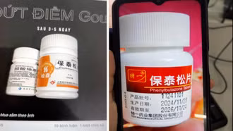 Cảnh báo thuốc chống viêm bị cấm vẫn được rao bán trên mạng