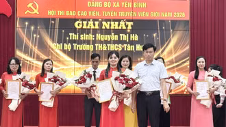 Đảng bộ xã Yên Bình tổ chức Hội thi Báo cáo viên, tuyên truyền viên giỏi năm 2026