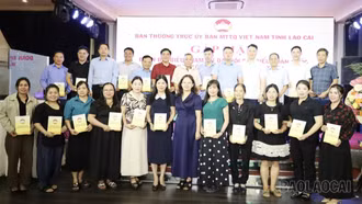 Đoàn đại biểu MTTQ Việt Nam tỉnh Lào Cai sẵn sàng tham dự Đại hội đại biểu toàn quốc MTTQ Việt Nam lần thứ XI