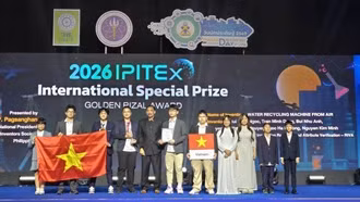 Đoàn học sinh Việt Nam đạt thành tích ấn tượng tại Cuộc thi IPITEx 2026