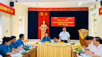  Liên đoàn Lao động tỉnh và Ban quản lý các Khu công nghiệp tỉnh sơ kết 1 năm thực hiện Quy chế phối hợp 