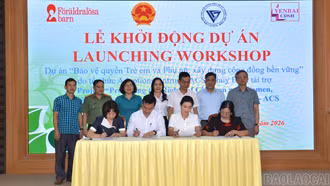 Khởi động dự án "Bảo vệ quyền Trẻ em và Phụ nữ, xây dựng cộng đồng bền vững"