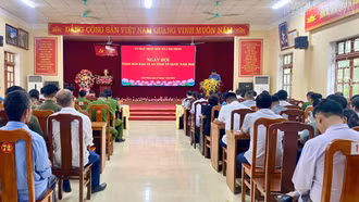 Cảm Nhân tổ chức ngày hội "Toàn dân bảo vệ an ninh Tổ quốc" năm 2026