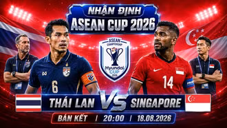 Nhận định Thái Lan vs Singapore 20h00 hôm nay 18/8: Liệu có phép màu tại Rajamangala?