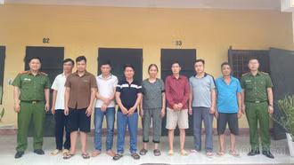 Khởi tố 8 bị can liên quan vụ án đánh bạc ở Lâm Giang