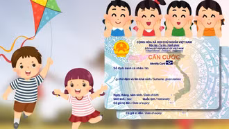 Từ 01/9/2026, trẻ dưới 6 tuổi được làm thẻ căn cước ngay trong quy trình khai sinh liên thông