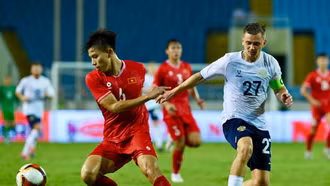 Đội tuyển Việt Nam thua 0-3 đội tuyển Nga