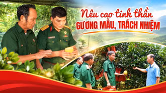 Nêu cao tinh thần gương mẫu, trách nhiệm