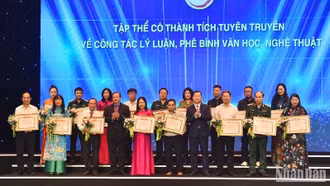 Vinh danh các tác phẩm lý luận, phê bình văn học, nghệ thuật xuất sắc trong năm 2023