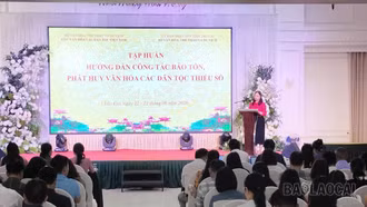 Hơn 200 học viên tham gia tập huấn công tác bảo tồn, phát huy văn hóa các dân tộc thiểu số