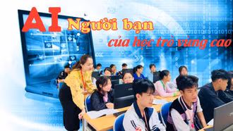 AI - người bạn của học trò vùng cao