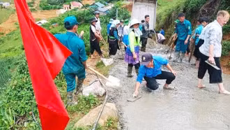 Tà Xi Láng phát huy nội lực xây dựng nông thôn mới
