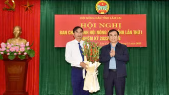 Đồng chí Nguyễn Chương Phát được bầu giữ chức Chủ tịch Hội Nông dân tỉnh Lào Cai nhiệm kỳ 2023 – 2028