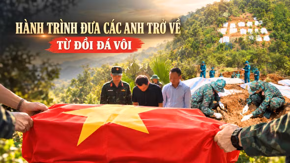 Hành trình đưa các anh trở về từ đồi Đá Vôi