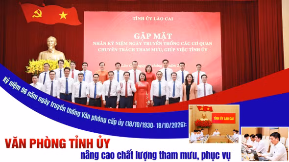 Văn phòng Tỉnh ủy nâng cao chất lượng tham mưu, phục vụ