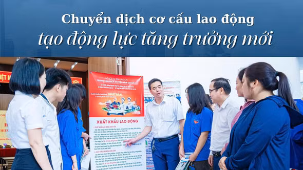 Chuyển dịch cơ cấu lao động tạo động lực tăng trưởng mới