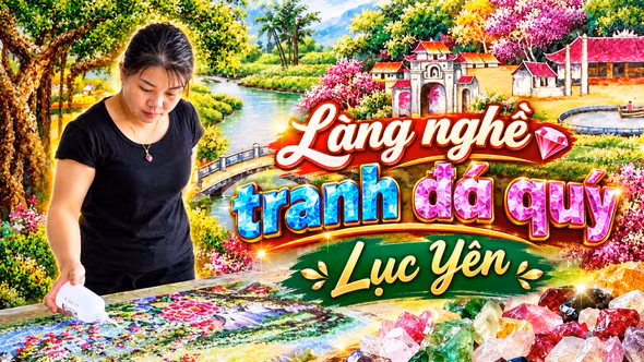 Khám phá Lào Cai: Làng nghề tranh đá quý Lục Yên