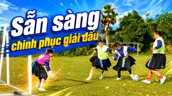 Một ngày tập luyện cùng đội bóng đá nữ xã Võ Lao
